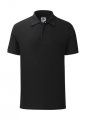 Heren Polo fitted 65-35 Fruit of the Loom 63-042-0 Black